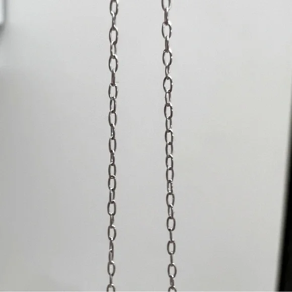 Sterling Silver Hamsa Pendant Necklace - Picture 6 of 10